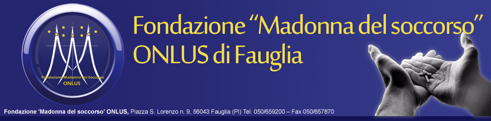 Italia non profit - Fondazione Madonna del Soccorso Onlus