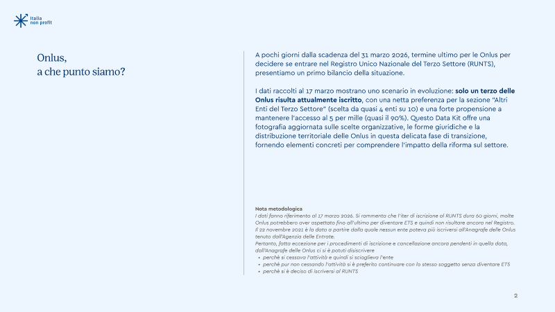 Onlus, a che punto siamo? — pagina 3