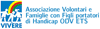 Logo di VIVERE ASSOCIAZIONE VOLONTARI E FAMIGLIE CON FIGLI PORTATORI DI HANDICAP ODV