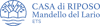 Logo di CASA DI RIPOSO DI MANDELLO DEL LARIO ETS