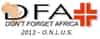 Logo di DON'T FORGET AFRICA 2013 - ORGANIZZAZIONE DI VOLONTARIATO