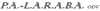 Logo di PA LARABA ODV
