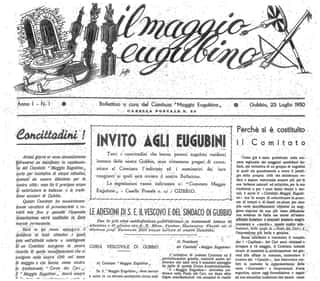 MAGGIO EUGUBINO