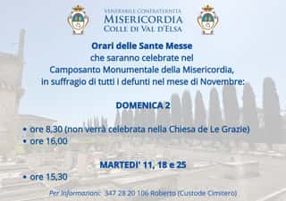 VENERABILE CONFRATERNITA DI MISERICORDIA DI COLLE DI VAL D' ELSA ODV