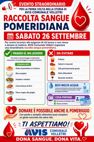 AVIS COMUNALE DI VELLETRI ODV
