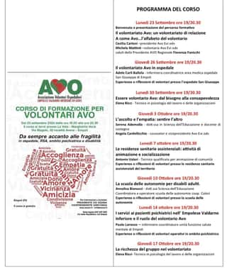 AVO EVI  VOLONTARI OSPEDALIERI EMPOLESE VALDARNO INFERIORE ODV