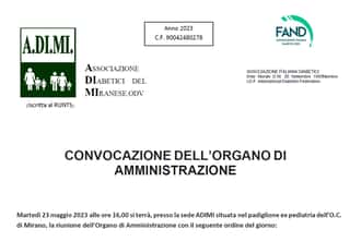 A.DI.MI. ASSOCIAZIONE DIABETICI DEL MIRANESE ODV