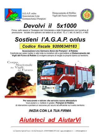 ASSOCIAZIONE LINO GERMANO - AMICI POMPIERI ODV