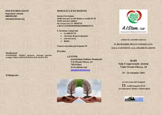 ASSOCIAZIONE ITALIANA STOMIZZATI (A.I. STOM) ODV