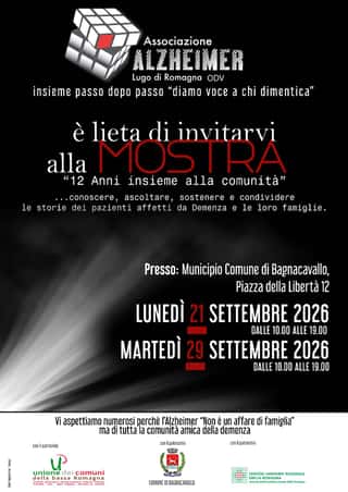 ASSOCIAZIONE ALZHEIMER LUGO DI ROMAGNA DIAMO VOCE A CHI DIMENTICA ODV