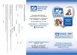 ASSOCIAZIONE NASCERE PER VIVERE ODV