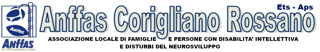 ANFFAS CORIGLIANO-ROSSANO ASSOCIAZIONE LOCALE DI FAMIGLIE E PERSONE CON DISABILITA' INTELLETTIVA E DISTURBI DEL NEUROSVILUPPO ETS-APS