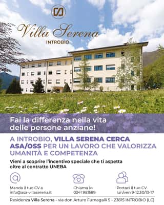 A.S.A. - ASSOCIAZIONE AL SERVIZIO DEGLI ANZIANI - VILLA SERENA ETS