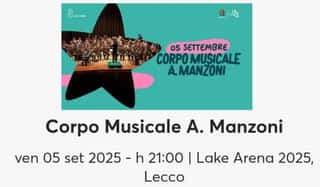 CORPO MUSICALE ALESSANDRO MANZONI - CITTA' DI LECCO APS