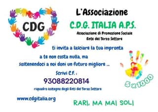 C.D.G. ITALIA A.P.S. - ENTE DEL TERZO SETTORE