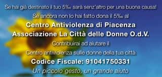 CENTRO ANTIVIOLENZA DI PIACENZA - ASSOCIAZIONE LA CITTA' DELLE DONNE O.D.V