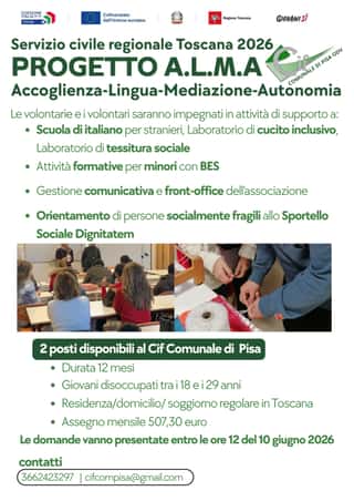 CENTRO ITALIANO FEMMINILE COMUNALE DI PISA ODV