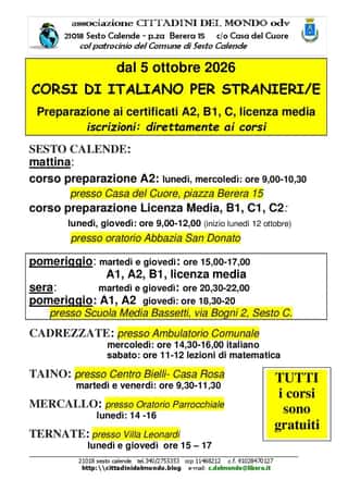 CITTADINI DEL MONDO ODV