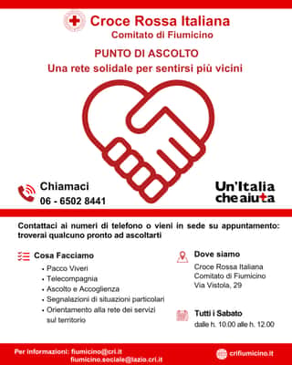 CROCE ROSSA ITALIANA COMITATO DI FIUMICINO ODV