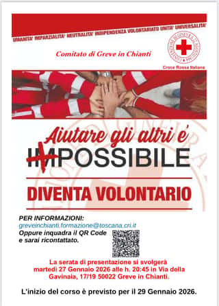 CROCE ROSSA ITALIANA COMITATO LOCALE DI GREVE IN CHIANTI ODV