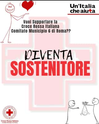 CROCE ROSSA ITALIANA COMITATO MUNICIPIO 6 DI ROMA - ORGANIZZAZIONE DI VOLONTARIATO