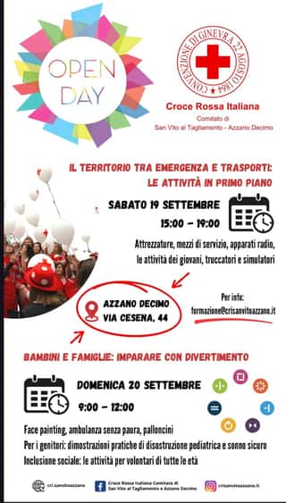 CROCE ROSSA ITALIANA COMITATO DI SAN VITO AL  TAGLIAMENTO AZZANO DECIMO ODV