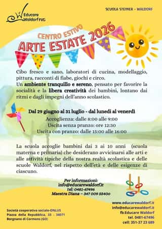EDUCARE WALDORF FVG - SOCIETA' COOPERATIVA SOCIALE ONLUS