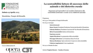 FONDAZIONE TERRITORIALE BRUNELLO DI MONTALCINO - ETS