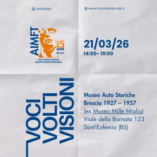 AIMFT ASSOCIAZIONE ITALIANA MALATTIA FRONTOTEMPORALE - ORGANIZZAZIONE DI VOLONTARIATO O ODV