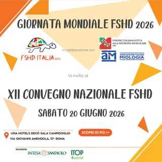 FSHD ITALIA DISTROFIA MUSCOLARE FACIO-SCAPOLO-OMERALE RICERCA SCIENTIFICA E SOSTEGNO APS