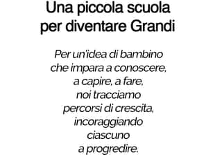 SCUOLA DELL'INFANZIA PARITARIA SAN CARLO - FECCHIO ETS