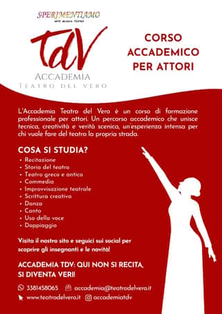 ASSOCIAZIONE CULTURALE SPERIMENTIAMO '' ARTE MUSICA TEATRO ETS''