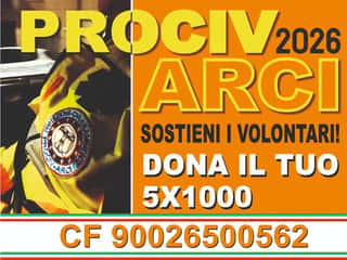 PROCIV-ARCI ASSOCIAZIONE NAZIONALE PER LA PROTEZIONE CIVILE, TUTELA AMBIENTALE ED EDUCAZIONE ALLA SALUTE PUBBLICA - ODV