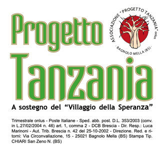 ASSOCIAZIONE PROGETTO TANZANIA E.T.S.