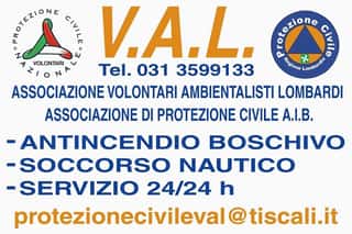 V.A.L. VOLONTARI AMBIENTALISTI LOMBARDI PROTEZIONE CIVILE  ODV