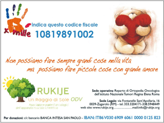 RUKIJE UN RAGGIO DI SOLE ODV