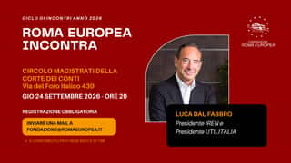 FONDAZIONE ROMA EUROPEA ENTE DEL TERZO SETTORE