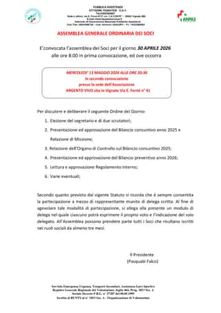 PUBBLICA ASSISTENZA CITTADINI VIGNATESI ODV
