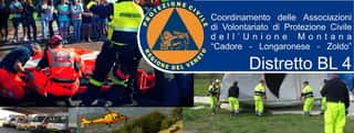 COORDINAMENTO DELLE ASSOCIAZIONI DI VOLONTARIATO DI PROTEZIONE CIVILE DELL'UNIONE MONTANA CADORE LONGARONESE ZOLDO ODV