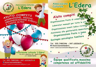 ASSOCIAZIONE CULTURALE DI PROMOZIONE SOCIALE L'EDERA