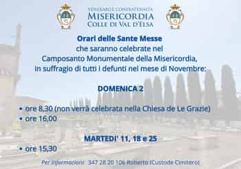 Immagine di VENERABILE CONFRATERNITA DI MISERICORDIA DI COLLE DI VAL D' ELSA ODV