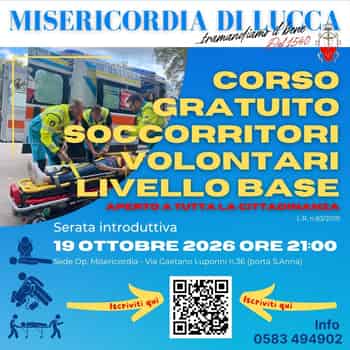 Immagine di ARCICONFRATERNITA DI MISERICORDIA DI LUCCA O.D.V.