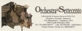 Immagine di ORCHESTRA DEL SETTECENTO ETS