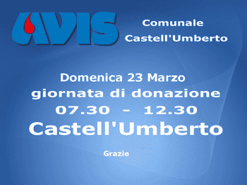 Immagine di AVIS COMUNALE CASTELL'UMBERTO ODV