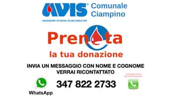 Immagine di AVIS COMUNALE CIAMPINO ODV