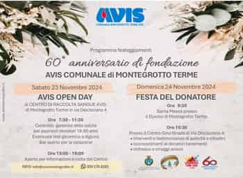 Immagine di AVIS COMUNALE DI MONTEGROTTO TERME ODV