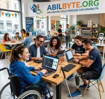Immagine di ABILBYTE ASSOCIAZIONE ASSISTENZIALE CULTURALE DI  UTILITA SOCIO INFORMATICA ODV