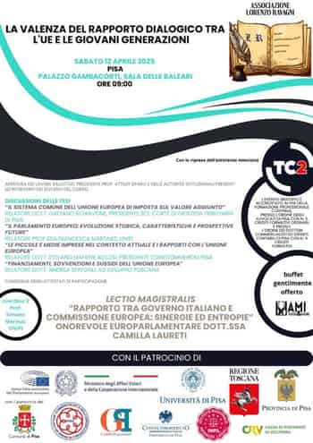 Immagine di SCUOLA DI FORMAZIONE E RIFLESSIONE POLITICA LORENZO RAVAGNI ODV