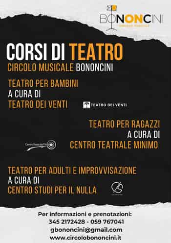 Immagine di CIRCOLO MUSICALE G. BONONCINI ENTE DEL TERZO SETTORE