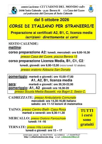Immagine di CITTADINI DEL MONDO ODV